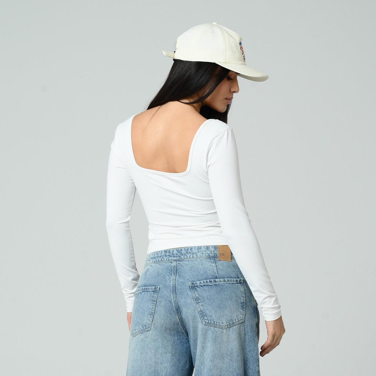 BLUSA AJUSTADA LARGA MANGA LARGA RORYS