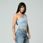 BLUSA AJUSTADA LARGA MANGA SISA GLOWY