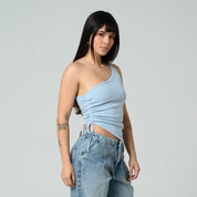 BLUSA AJUSTADA LARGA MANGA SISA GLOWY