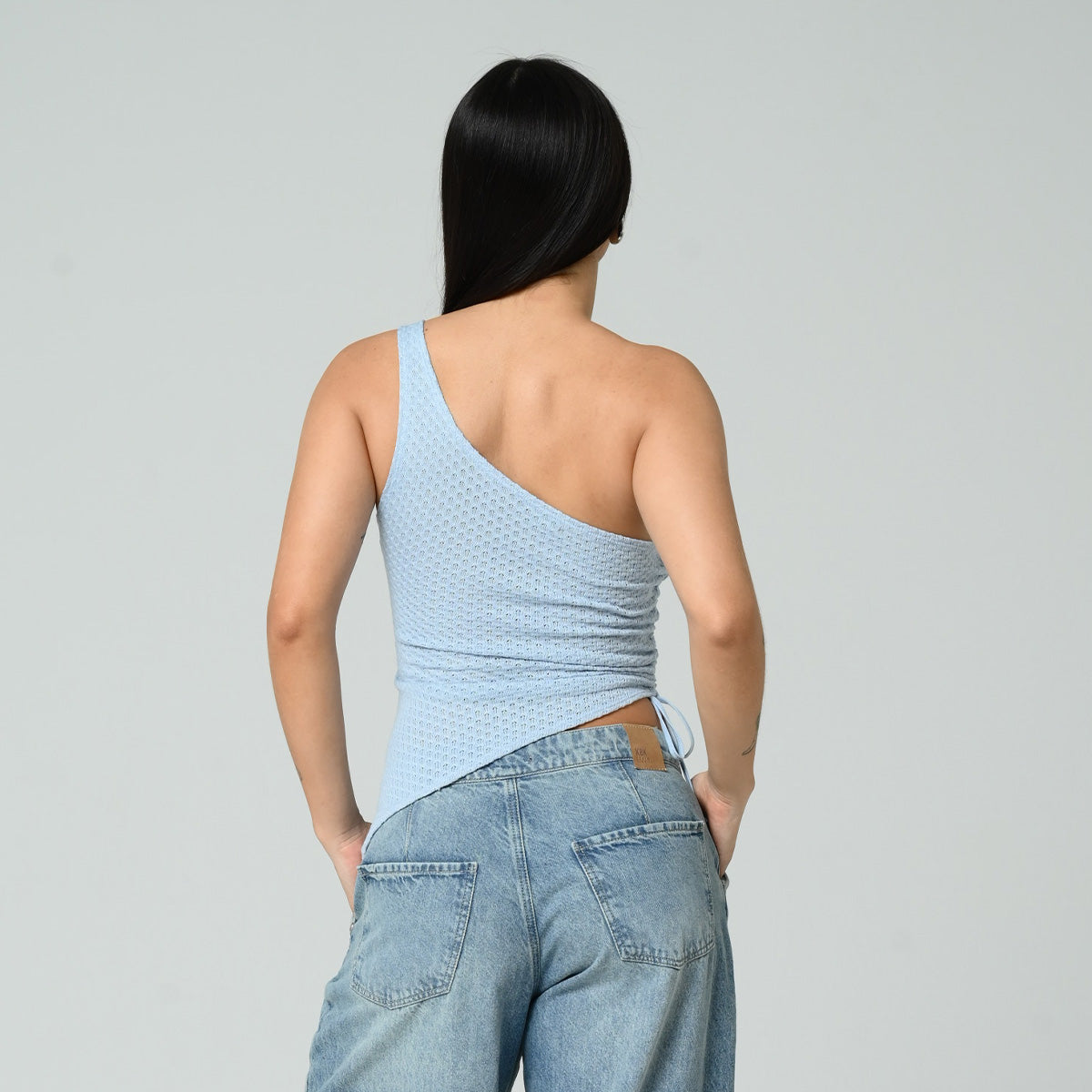 BLUSA AJUSTADA LARGA MANGA SISA GLOWY