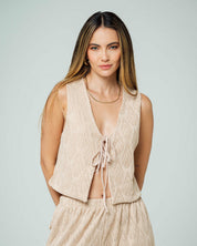 BLUSA SEMI AJUSTADA MANGA SISA GOBY