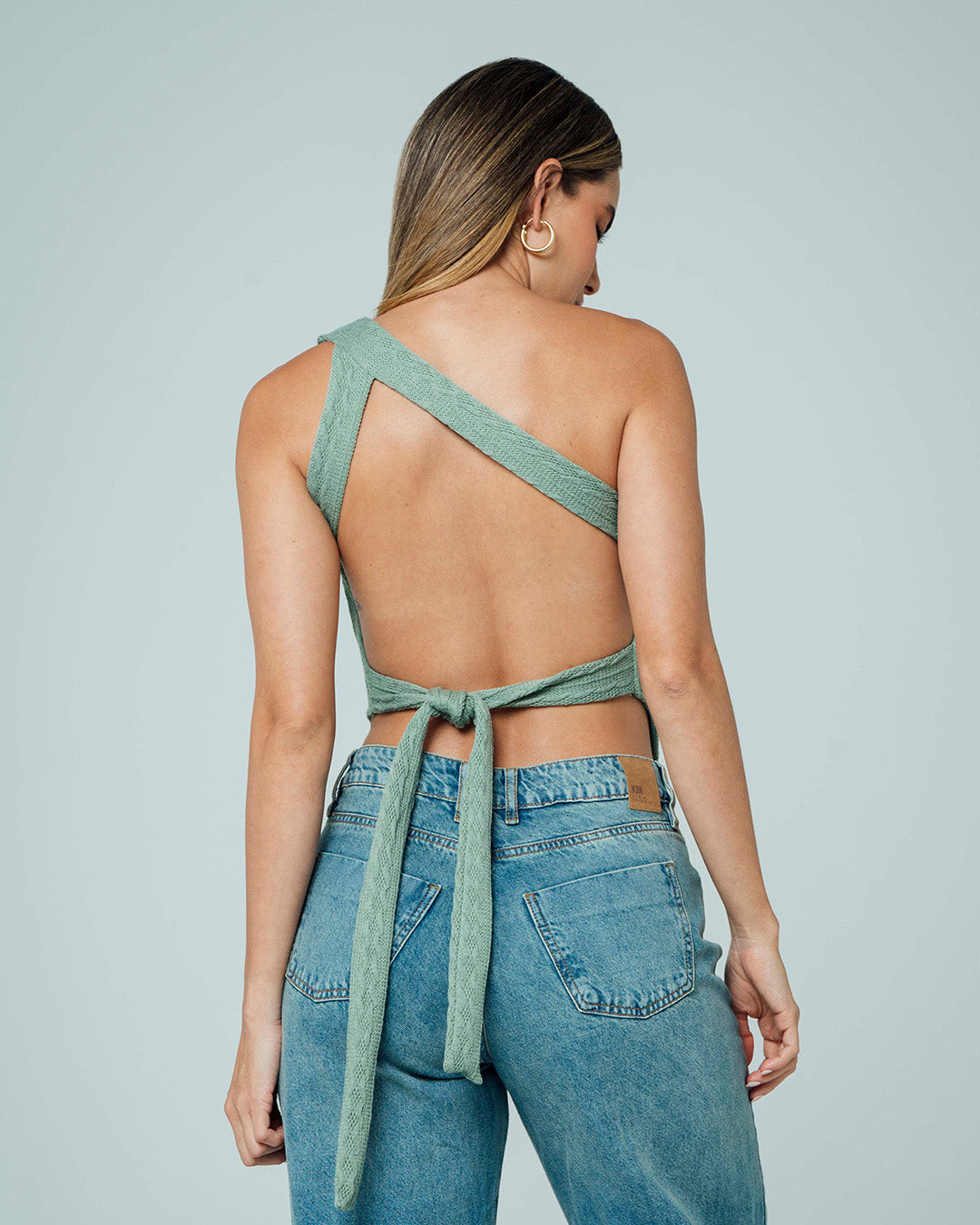 BLUSA AJUSTADA LARGA MANGA SISA SALVY