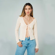 BLUSA SEMI AMPLIA MANGA LARGA BANE