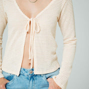 BLUSA SEMI AMPLIA MANGA LARGA BANE