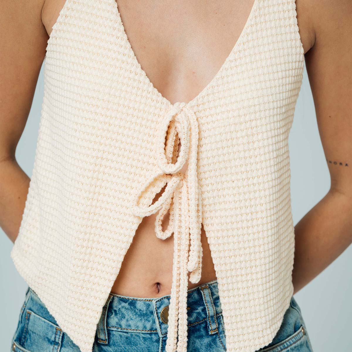 BLUSA SEMI AMPLIA MANGA SISA ARWIN