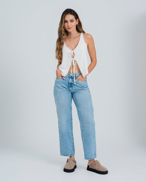 BLUSA SEMI AMPLIA MANGA SISA SHIRE