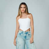 BLUSA AJUSTADA CORTA TIRAS CAIRO