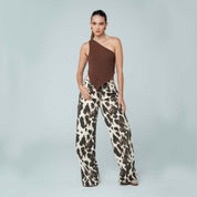 BLUSA SEMI AJUSTADA LARGO MEDIO OFF SHOU