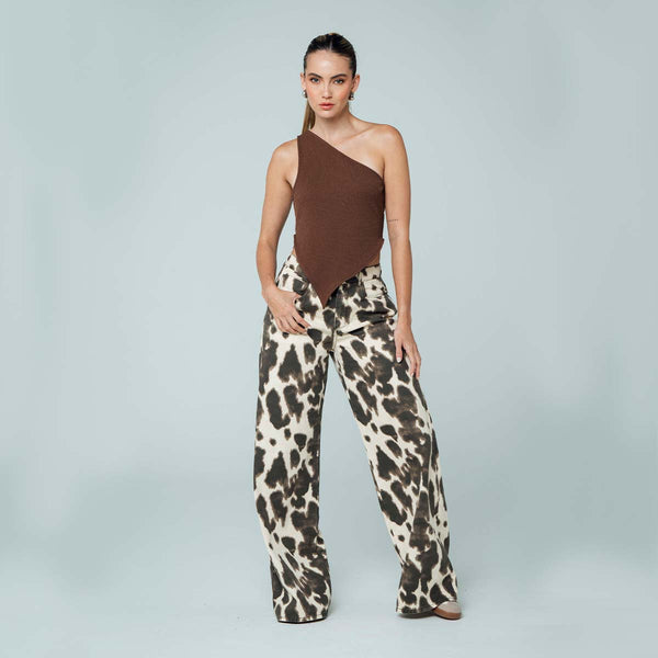 BLUSA SEMI AJUSTADA LARGO MEDIO OFF SHOU