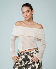 BLUSA SEMI AJUSTADA MANGA LARGA KAHLO