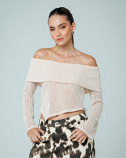 BLUSA SEMI AJUSTADA MANGA LARGA KAHLO