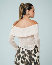 BLUSA SEMI AJUSTADA MANGA LARGA KAHLO