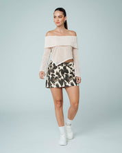 BLUSA SEMI AJUSTADA MANGA LARGA KAHLO