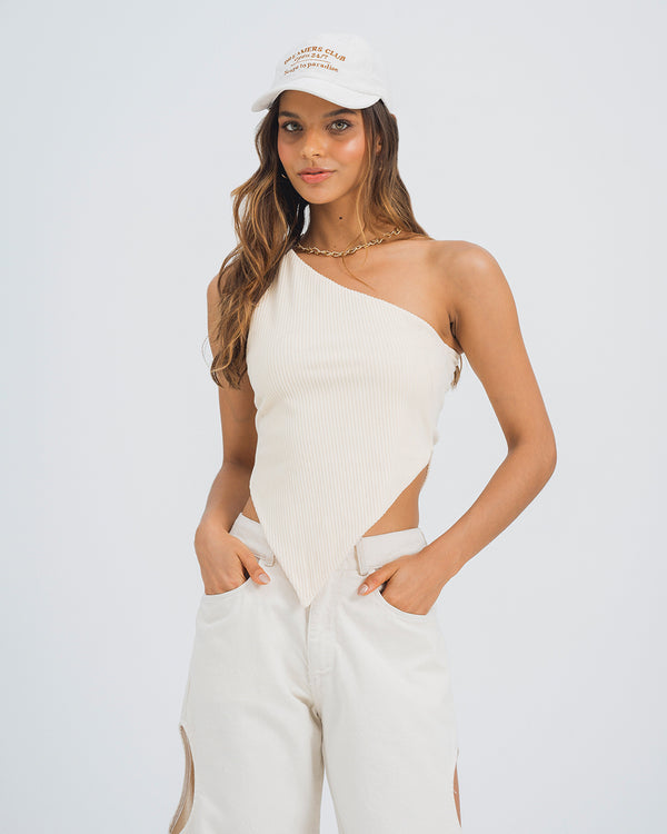 BLUSA SEMI AJUSTADA TIRAS SANDRO