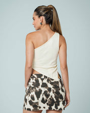 BLUSA SEMI AJUSTADA TIRAS SANDRO