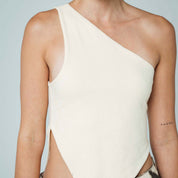 BLUSA SEMI AJUSTADA TIRAS SANDRO