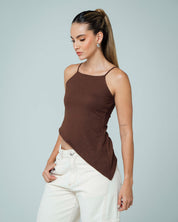 BLUSA AJUSTADA LARGO MEDIO TIRAS CELI