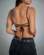 BLUSA SEMI AJUSTADA TIRAS LAPLEN