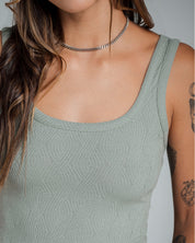 BLUSA AJUSTADA LARGO MEDIO MANGA SISA RO