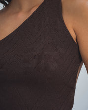 BLUSA AJUSTADA LARGO MEDIO SHOULDERLESS