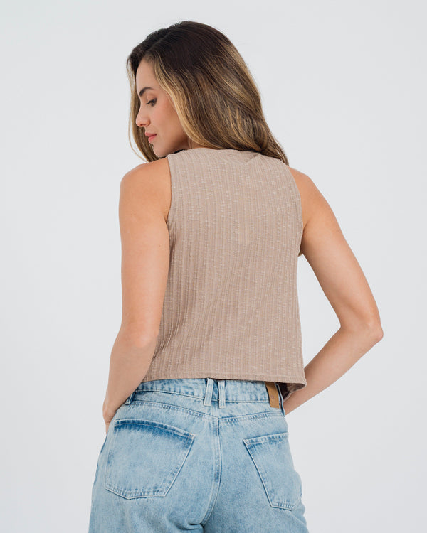 BLUSA SEMI AMPLIA MANGA SISA MANAOS