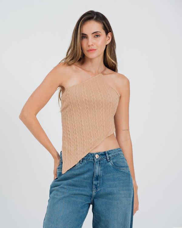 BLUSA AJUSTADA LARGA MANGA SISA ARICA