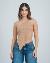 BLUSA AJUSTADA LARGA MANGA SISA ARICA