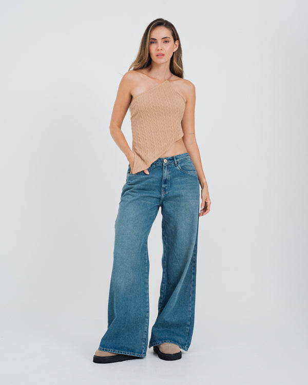 BLUSA AJUSTADA LARGA MANGA SISA ARICA