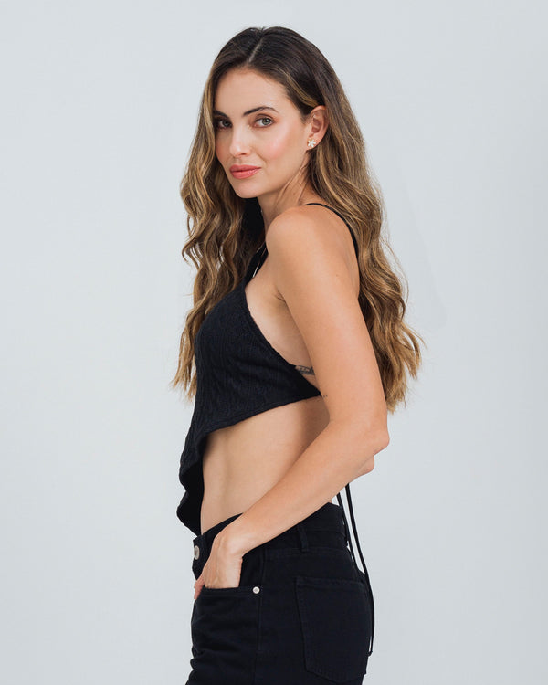 BLUSA AJUSTADA LARGA MANGA SISA TICIA