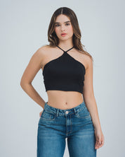 BLUSA AJUSTADA CORTA TIRAS DRERA