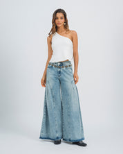 BLUSA AJUSTADA DE UN HOMBRO LENE