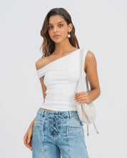 BLUSA AJUSTADA MANGA CORTA PRISCI