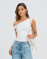 BLUSA AJUSTADA MANGA CORTA PRISCI