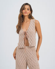 BLUSA SEMI AJUSTADA MANGA SISA BASILI