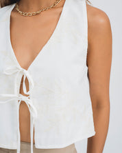 BLUSA SEMI AMPLIA MANGA SISA VITO