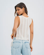 BLUSA SEMI AMPLIA MANGA SISA CIRIO