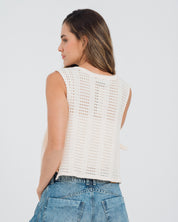 BLUSA SEMI AMPLIA MANGA SISA CIRIO