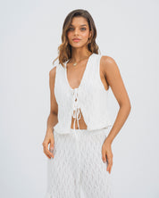 BLUSA SEMI AJUSTADA MANGA SISA ISOLA