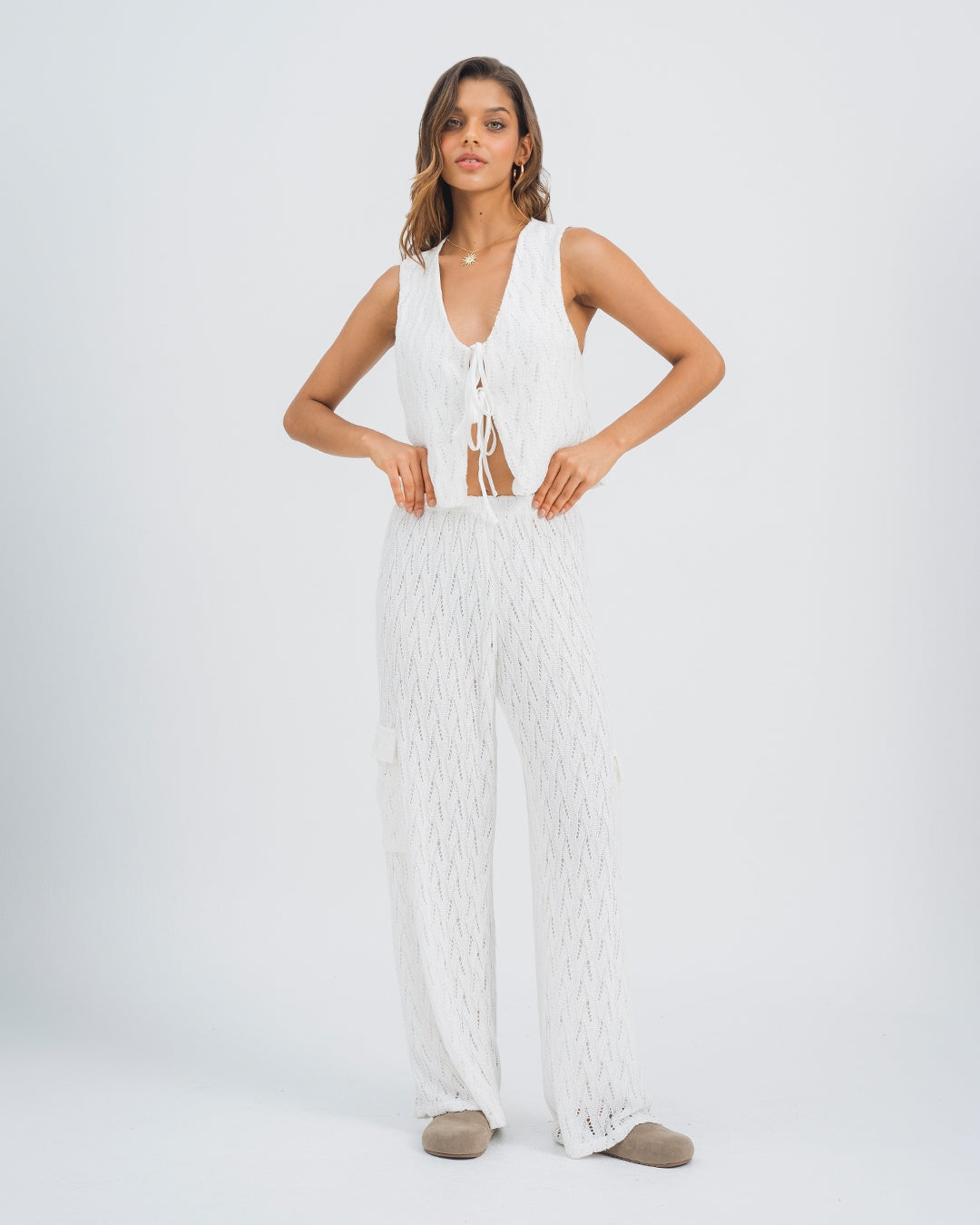 BLUSA SEMI AJUSTADA MANGA SISA ISOLA