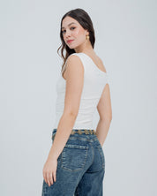 BLUSA AJUSTADA MANGA CORTA DAREK
