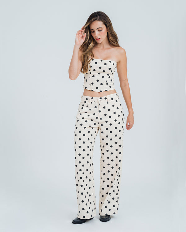 BLUSA AJUSTADA STRAPLESS DIVA