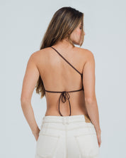 BLUSA AJUSTADA DE UN HOMBRO EVI