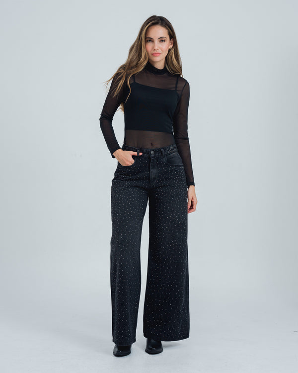 BLUSA AJUSTADA MANGA LARGA PILY