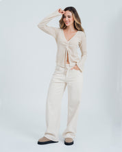 BLUSA SEMI AMPLIA MANGA LARGA AMARI