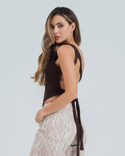 BLUSA AJUSTADA DE UN HOMBRO BUF