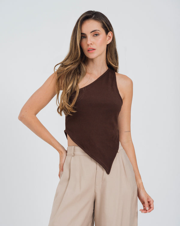 BLUSA SEMI AJUSTADA OFF SHOULDER GLINDA