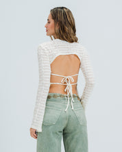 BLUSA AJUSTADA MANGA LARGA PAPS