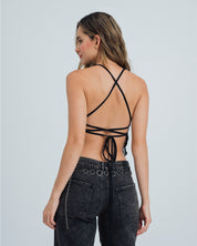BLUSA SEMI AJUSTADA TIRAS EVOH