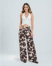 BLUSA AJUSTADA CUELLO HALTER SHIME