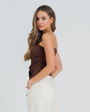 BLUSA AJUSTADA STRAPLESS ZURU